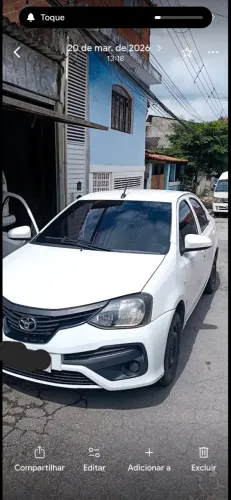 Toyota Etios X Sedan 1.5 Flex 16V 4P Mec. 2020