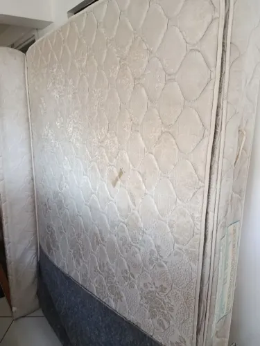 Cama box casal normal