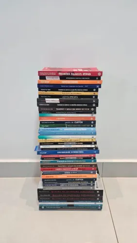 Lote de Livros de Administração e Logística