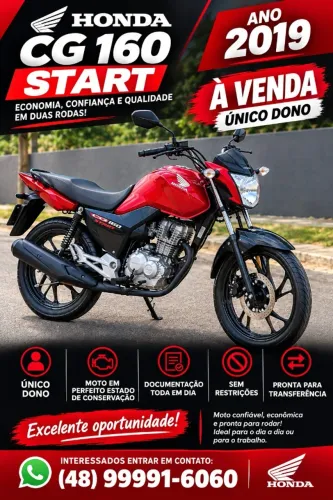 Honda CG 160 Start 2019