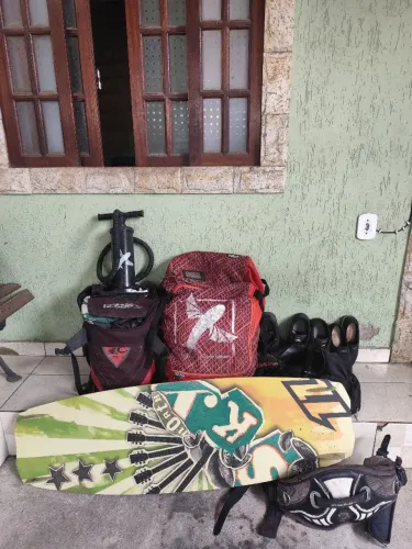 Kitesurf completo 2 pipas
