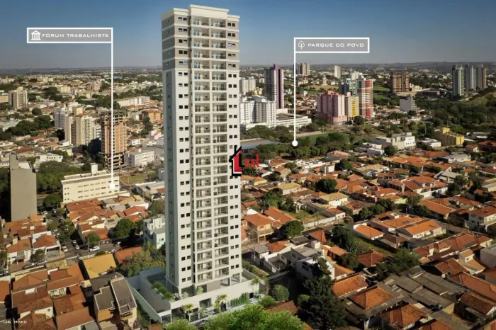 Apartamento para Locação em Presidente Prudente, EDIFICIO MIRANTE DO PARQUE, 2 dormitórios
