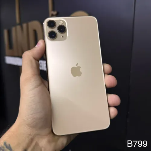 LOJA FÍSICA. IPHONE 11 PRO MAX 256GB DOURADO | TODO ORIGINAL