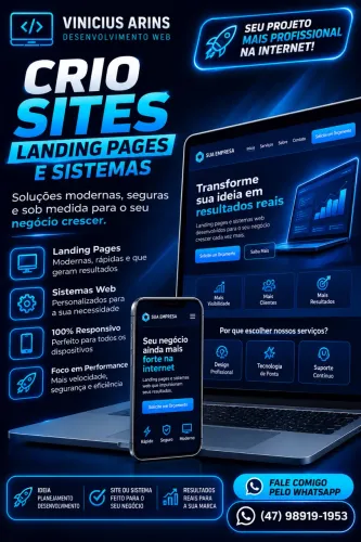 Sites e sistemas web personalizados - aumente suas vendas