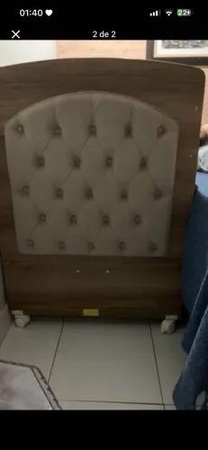 Vendo berço semi novo, pouco tempo de uso!