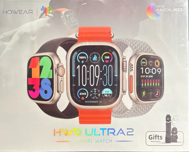 Relógio Smartwatch Hw9 Ultra 2 Bluetooth Pulseira Esportiva