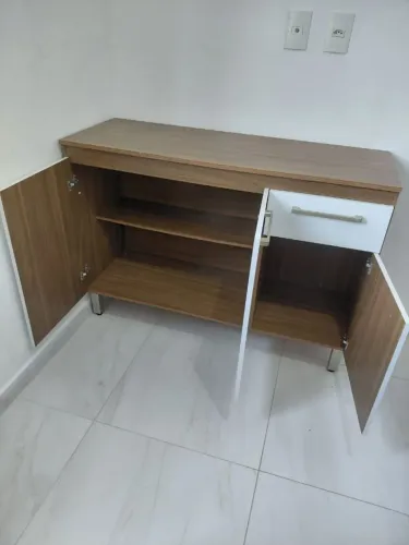 Balcão de cozinha perfeito estado, motivo da venda comprei um armário zap *12