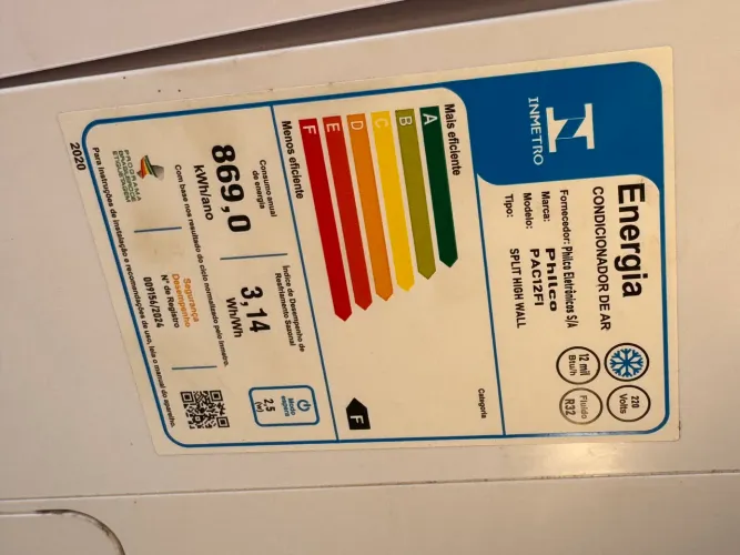 Ar-condicionado 12mil BTU