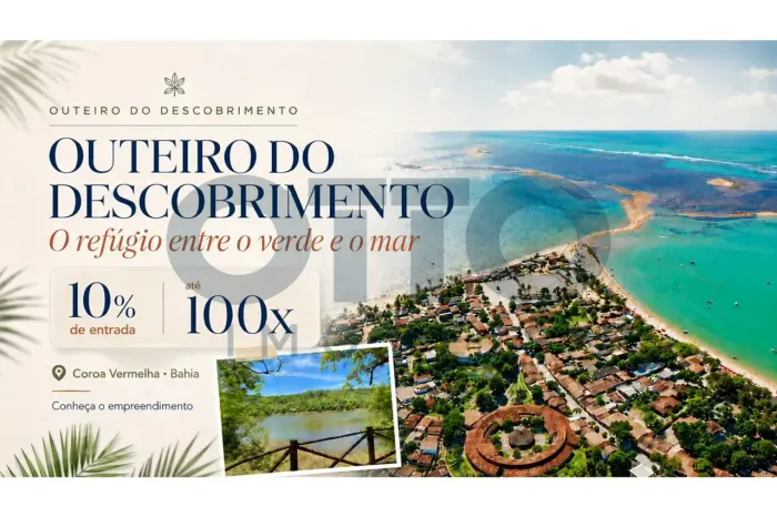 Terreno de 299 m² para venda em Praia do Mutá, Porto Seguro
