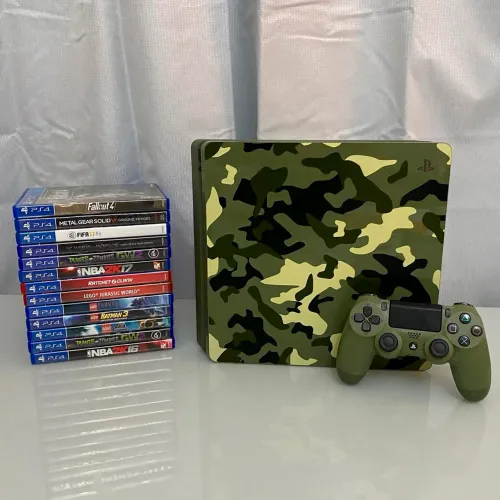 PS4 Slim 1 TB Edição limitada Call of duty - Estado de novo 