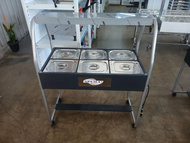 Buffet Térmico 6 Cubas 220V - Spolu