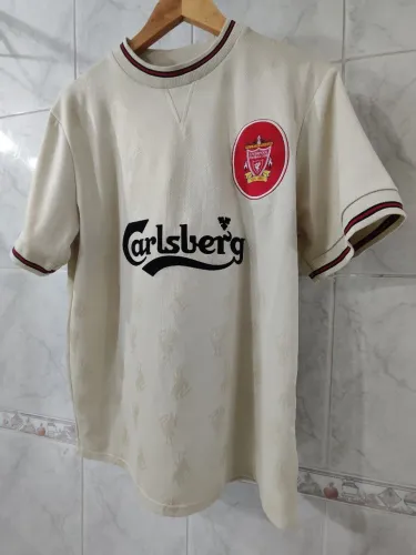 Camisa Liverpool Retrô 96/97 Away M - Oficial LFC