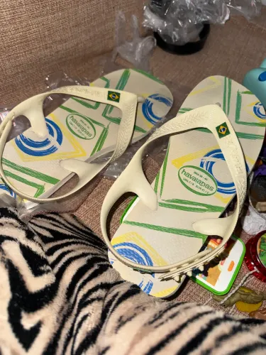 Chinelo havaiana da seleção