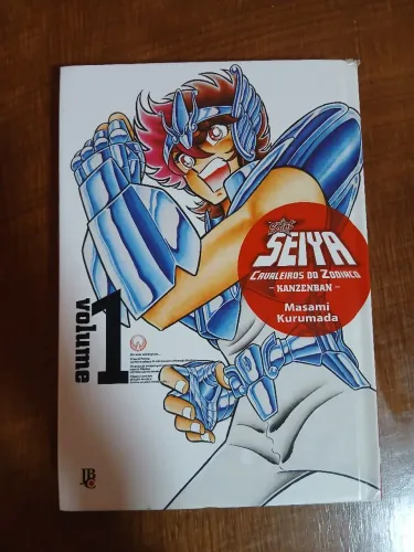 Vendo mangá Os Cavaleiros do Zoadíco, v 1, edição Kanzenban