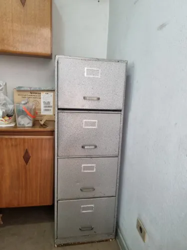 Arquivo de Aço para Escritório 4 Gavetas - Chapa de aço