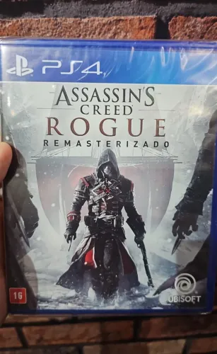 JOGO ASSASSINS CREED ROGUE REMASTERIZADO PS4 LACRADO USA