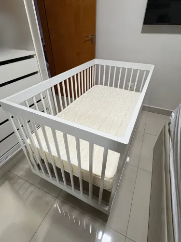 Berço Americano Lilibee Hauss Branco 