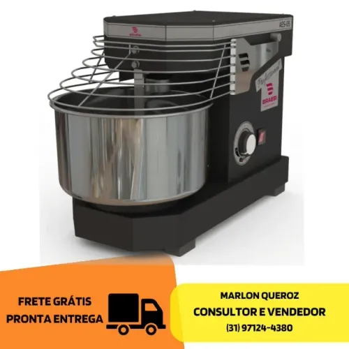 Amassadeira Espiral 5KG Braesi Bivolt