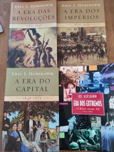 Eric Hobsbawn - as coleção as Eras (4 livros)