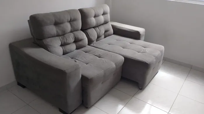 Sofá reclinável 2 lugares
