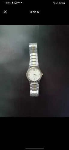 Relógio mondaine prata 