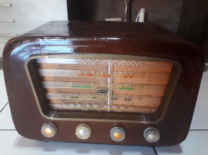 Radio antigo original semp funcionando