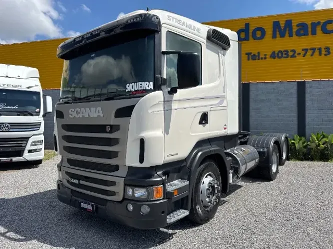 Scania R440 2013 4X2 BRANCA