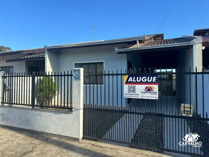 Casa para locação anual com 2 dormitórios e suíte no bairro Vila Nova em Barra Velha