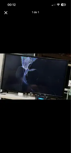 TV 32 polegadas display e tela quebrados!