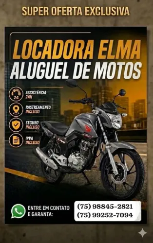 ALUGUEL DE MOTOS / LOCAÇÃO DE MOTOS / HONDA
