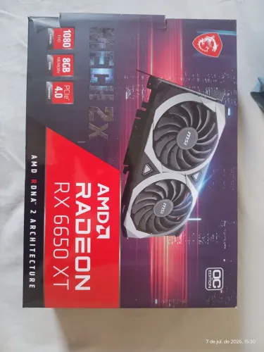 Placa de vídeo MSI RX 6650 XT 8 GB