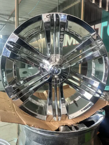 Rodas aro 22 cromadas