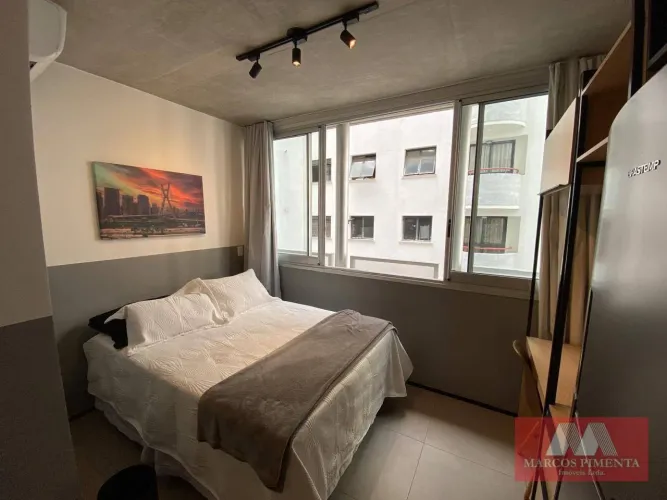 Studio com 1 dormitório para alugar, 17 m² por R$ 2.780,01/mês - Consolação - São Paulo/SP
