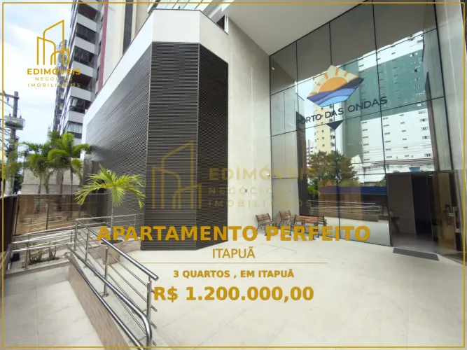 Lindo apartamento em Itapuã, ao lado do supermercado Carone!