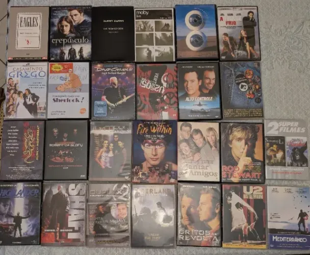 Coleção de 26 DVD's originais