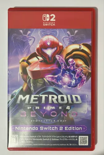 Metroid 4 Beyond Nintendo Switch 2 textos em português