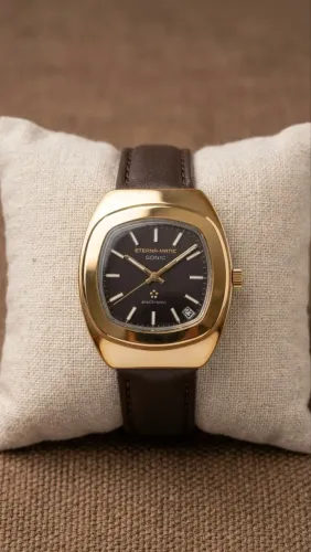 Relógio Vintage Eterna-Sonic Electronic (Década de 70)