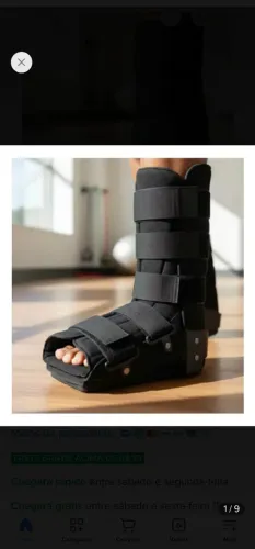 Bota ortopédica longa Robofoot P, M e G