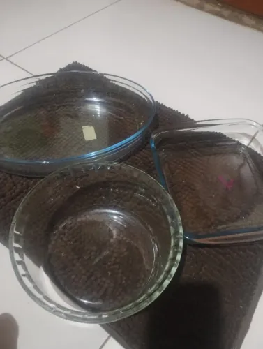 Pirex de vários tamanhos