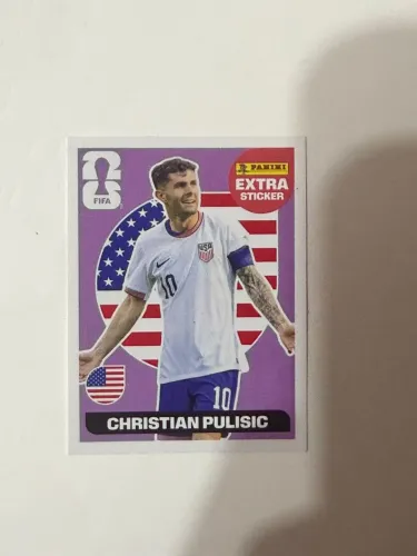Figurinha Extra Sticker Pulisic