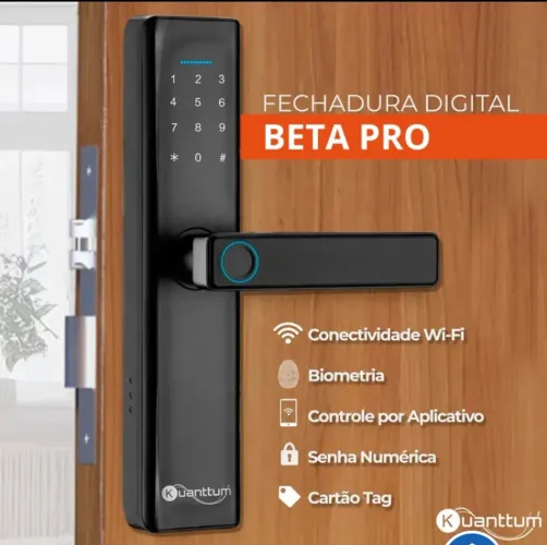 Fechadura Eletrônica Kuanttum Beta Pro?