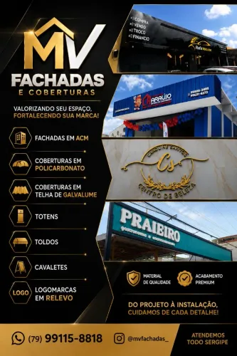 Fachadas em ACM