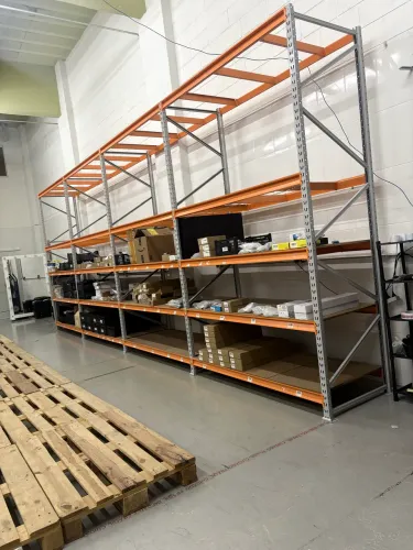 Porta Pallet Industrial 4 Módulos de 3m - 5 Andares