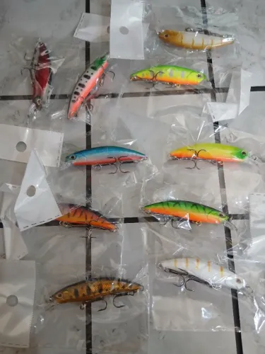 kit 10 iscas artificiais