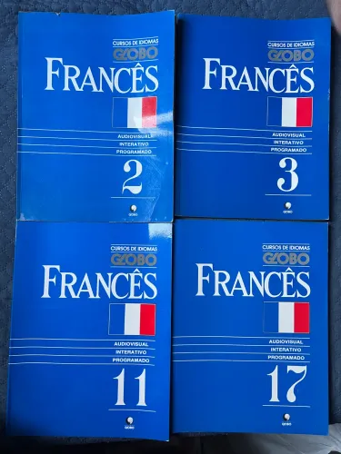 Livros Curso de Idiomas Globo Francês
