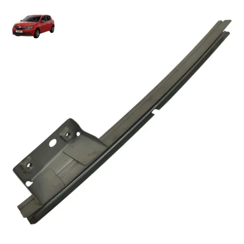 Guia Vidro Porta Dianteira Esquerda Renault Sandero 2016 17 Cinza