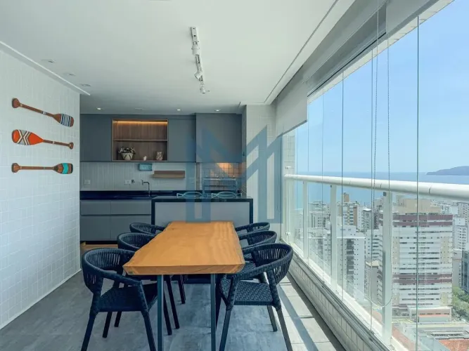 Apartamento Alto Padrão à Venda no Gonzaga 3 Suítes e 3 Vagas na Rua Pernambuco