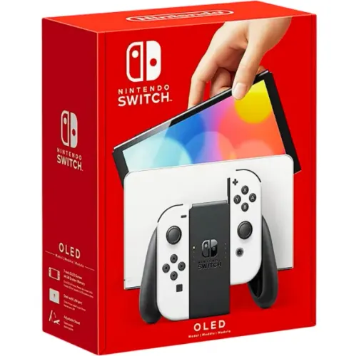 NINTENDO SWITCH OLED BRANCO 64GB