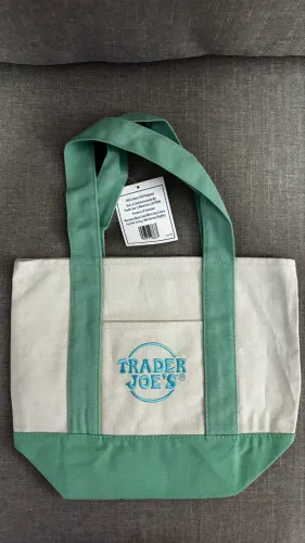 Imperdível! Bolsa Mini Tote Original do Trader Joes - Edição Limitada Primavera