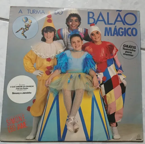 LP A turma do Balão Mágico disco de vinil